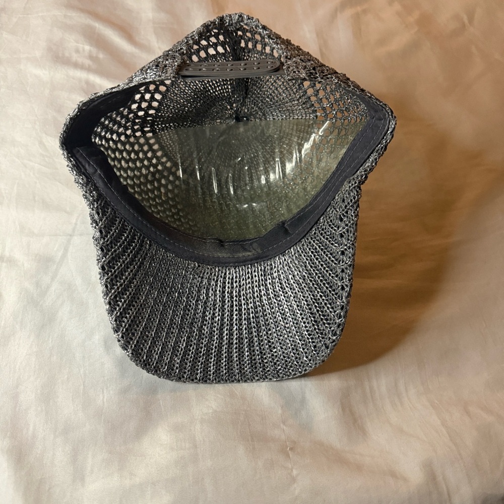 Gray Rhinestone Embellished Cap - Picture 5 of 5